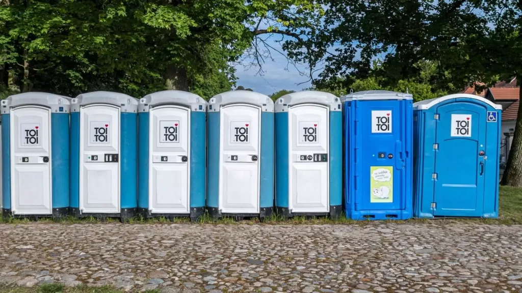 alugar banheiro para eventos em Paraíso